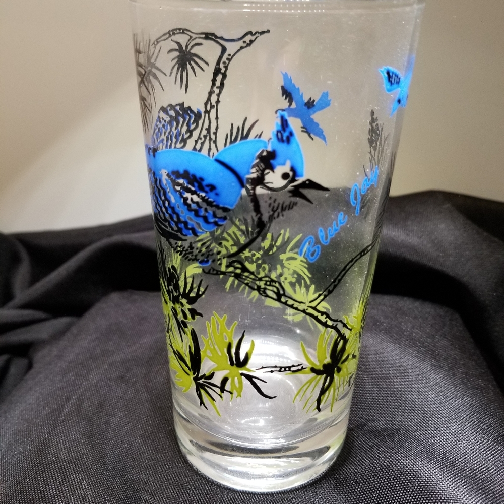 Blue Jay Federal Glass Tumbler